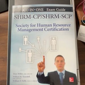SHRM certification study book- brand new- never used!
